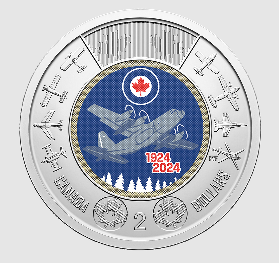 RCAF Toonie Colour Version